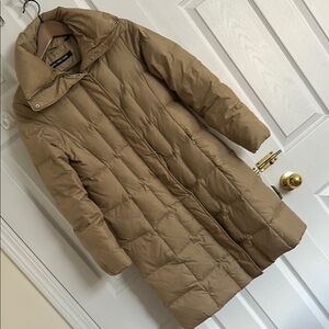 Tan Puffer Jacket